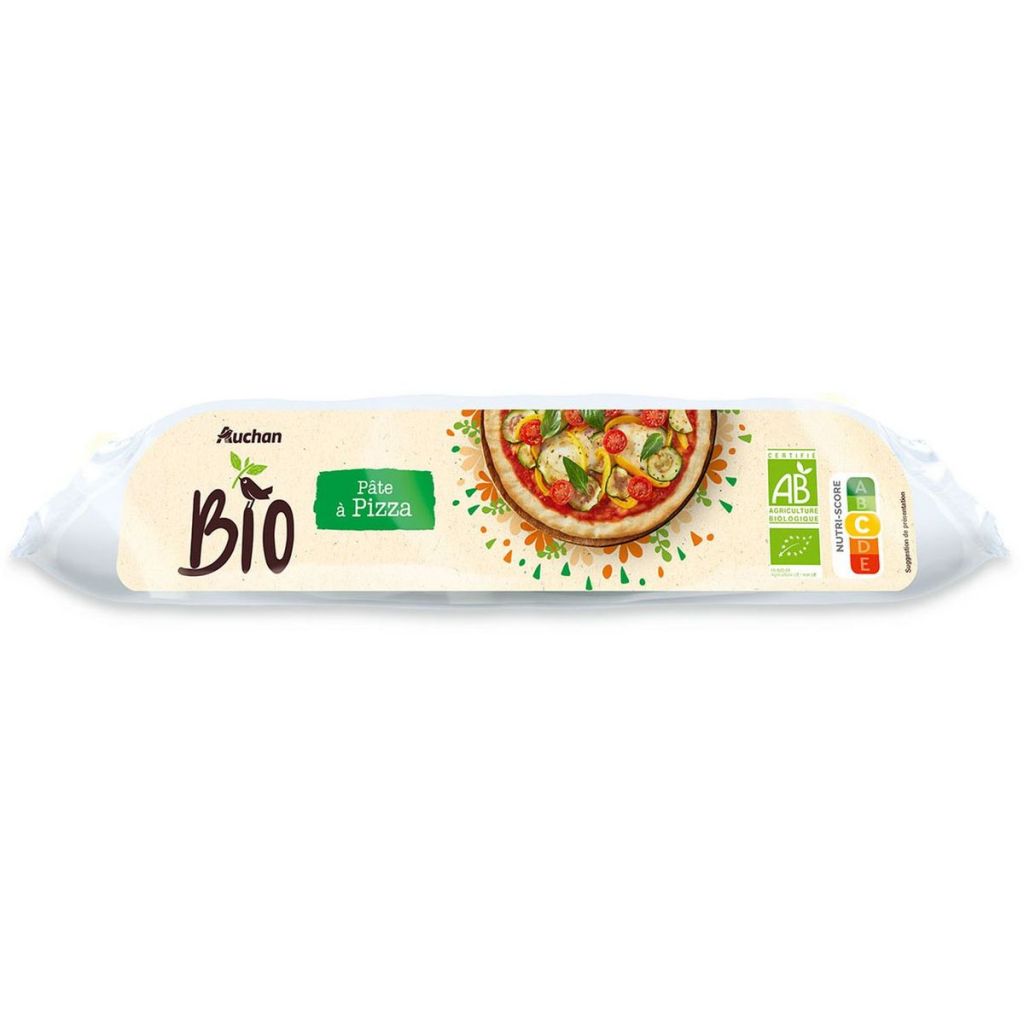 Auchan bio - Pâte à pizza