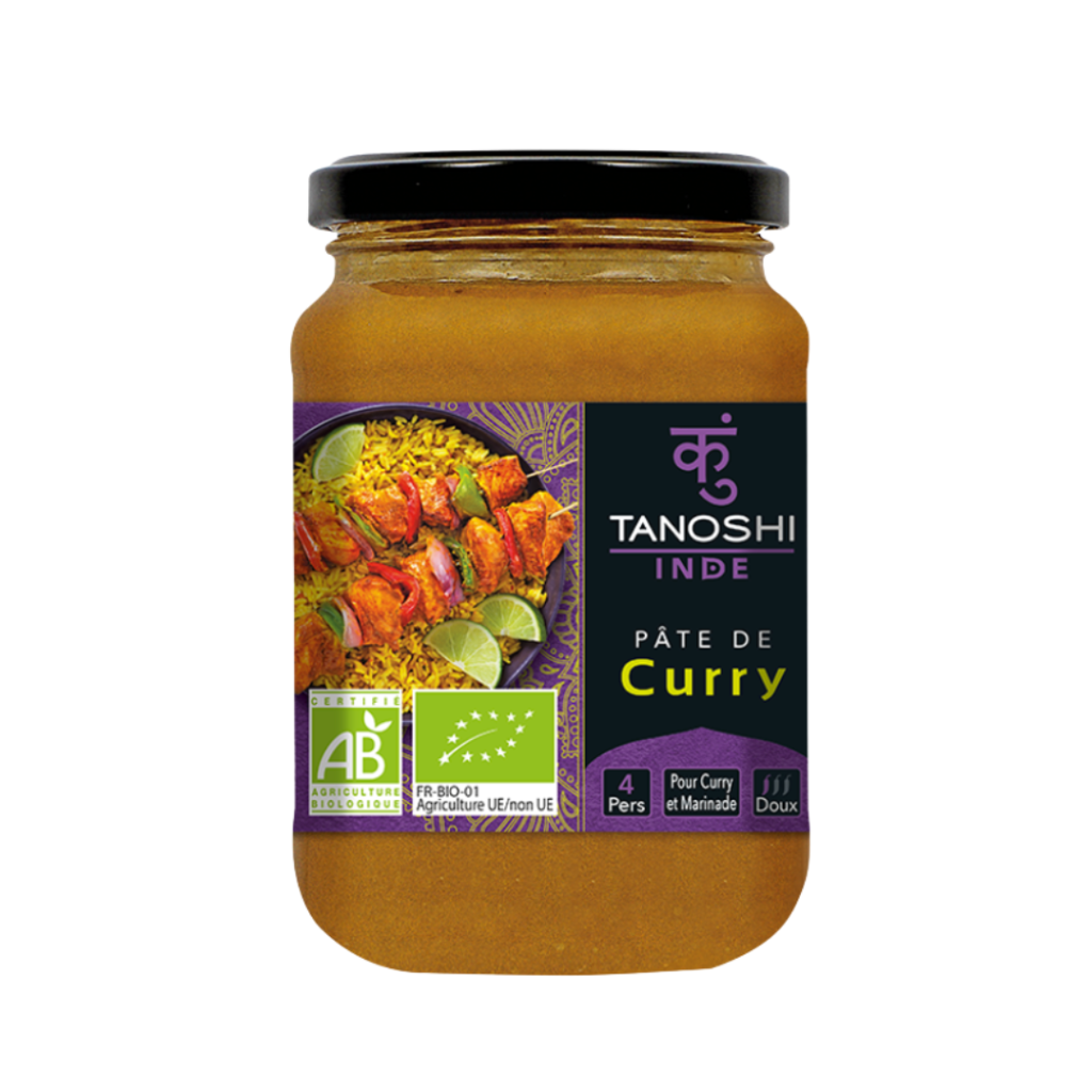 Tanoshi - Pâte de curry 